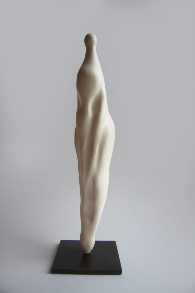 INSTANT SUSPENDU, 30 cm, terre cuite cirée, 1997