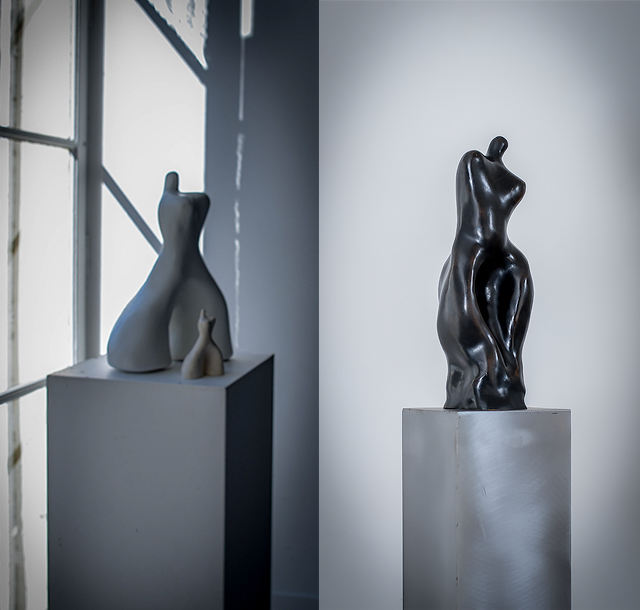 Sculptures sur mesure pour architectes d'intérieur, designers et galeries : photos de sculptures sur socle