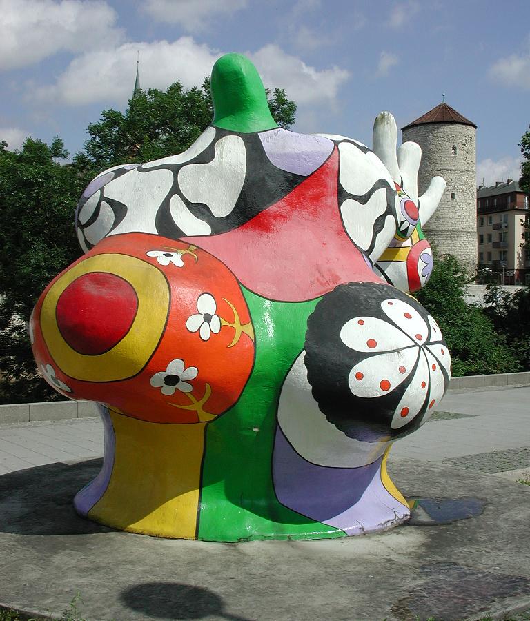 Sculpture de Nicky de saint phalle